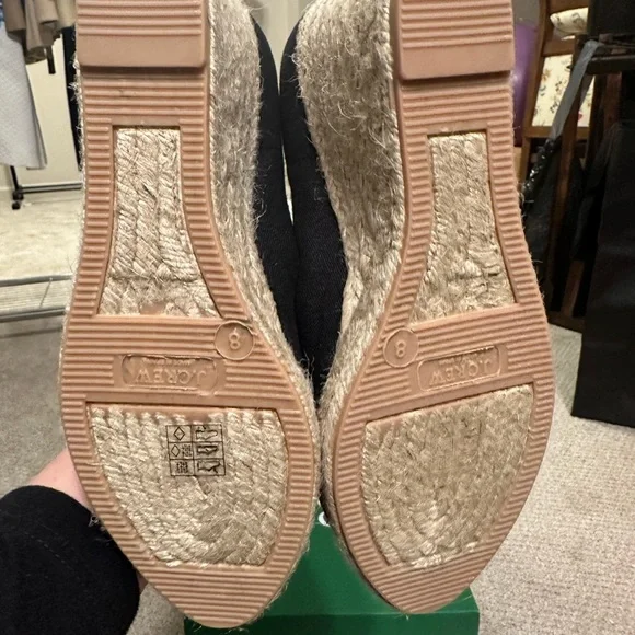 Seville Espadrilles Ballet Pump/Wedge with 9.5 CM WEDGE